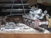 Sherman Panzer - Diorama Ansicht von Vorne