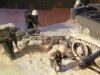 Detail: Soldaten im Schnee
